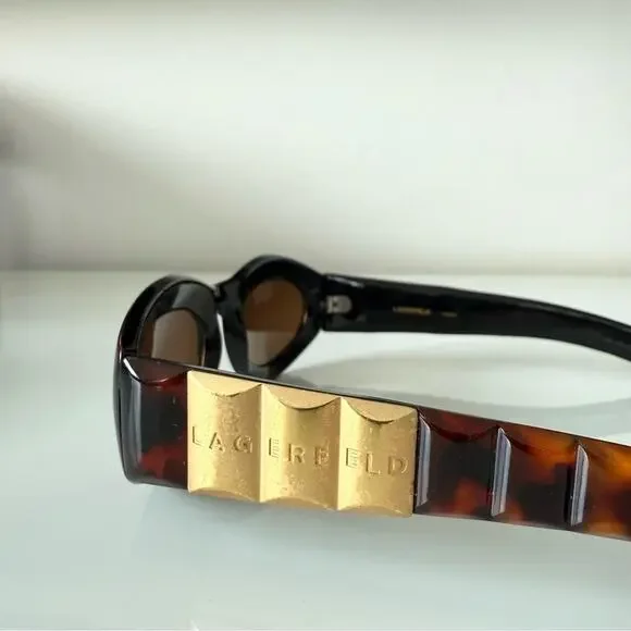Vintage Karl Lagerfeld women sunglasses Authentic Vintage Karl Lagerfeld women sunglasses Authentic main image 4